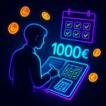 Réglez une fois votre budget mensuel et la date de fin